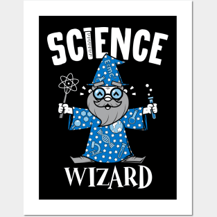 Science Wizard Posters and Art